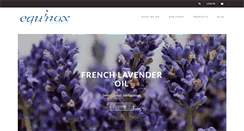 Desktop Screenshot of equinoxaromas.com