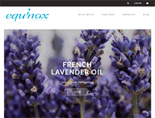 Tablet Screenshot of equinoxaromas.com